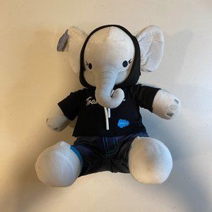 Rare Salesforce Ruth The Elephant Trailblazer Trailhead Hoodie Plush‎ New W Tags